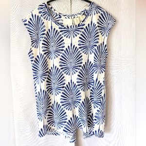 Joie linen button-back top